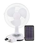 Zs - GD-8019 Rechargeable Solar Fan