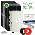 Deye 20KW Hybrid Power Solar Inverter Kit