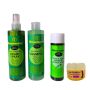 Black Hair Growth Stimulator Combo With Shampoo Braid Spray & Fertilizer