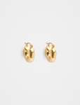 Ayla Small Chunky Hoop Earrings - 0 Gold Plated