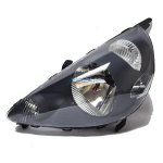 Honda Jazz Headlight Manual Black Left 04-06
