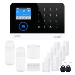 Burglar Alarm System For Home Diy 4G Wifi Wireless Security Alarm Kit With GSM And Free App