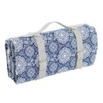 Large Picnic Rug - Blue Caleidoscope