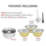 Coffee Accessories Steel Reusable Coffee Capsule Compatible Wareset C
