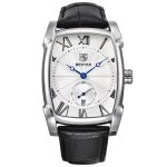 Benyar BY-5114 - White Dial & Black Leather
