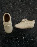 New Little P White Leather Shoes Size 3