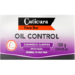CUTICURA Oil Control Cleanses & Clarifies Face Bar 100G