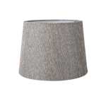 Fabric Lamp Shade Beige Champagne Grey White - Large White