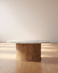 Oricle Coffee Table Large Bianco