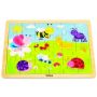 24 Piece Insects Wooden Puzzle With Tray