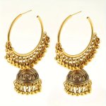 Bohemian Vintage Chandelier Bell Drop Earrings Alloy No Plating Intricate Hollow Design Tassel Dangle Daily Wear All Seasons - P