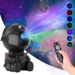 1PC Astronaut Projector Night Light USB Powered Multicolor Plastic Modern Style Room & Party Ambiance Lighting Versatile Decor F