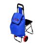 Mule Shopping Trolley-blue