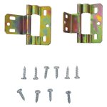 Safe Top Easy Hinge Fit With Screws 1 Pair Brass 64MM