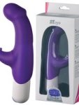 Ashley Silicone Waterproof Vibrator - Purple
