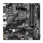 Gigabyte Amd B550 Chipset For Amd AM4 4X Dual DDR4 2X M2 HDMI Dp Matx
