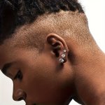 2 Pcs Classic 6-PRONG Stainless Steel Stud Earrings Hypoallergenic With Cubic Zirconia Inlaid Studs Non-tarnish Fashion Jewelry