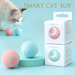 Smart Cat Ball Toy With 150 Mah Bettery: An Automatic Rolling Ball For Hours Of Interactive Fun