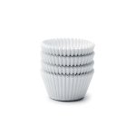 White Paper Cupcake Cups 8CM 1X100PC