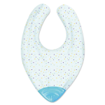 Chicco Gummy Bib Teether - Blue