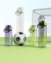 Top One 730ML Sports Water Bottle Plastic Drinking Bottle Outdoor Camping Protein Powder Shaker Bottle Eco Drinkware