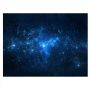 Pvc Adhesive Star Dust Aquarium Fish Tank Background Poster Decoration