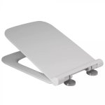 Toilet Seat White Pvc D flap Orion