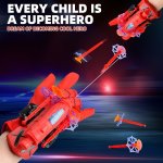 1SET Spider Launcher 3 Bullets 2 Wristbands + Gloves + Thread Halloween Christmas Gift