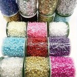 1PC 4.57METER BAG Round Beads Chain Acrylic Beads Chain For Wedding Decoration Diy Jewelry Making Chain Supplies Curtain Making