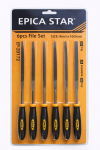 6-PIECE Needle File Set 3MM X 140MM