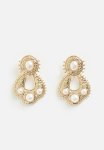 Sofia Drop Earring With Pearls - Gold