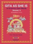 Gita As She Is In Krishna& 39 S Own Words Book II Hardcover