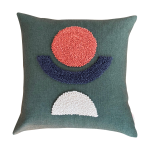 Afriscandi Pattern 1 Scatter Cover - 50CM X 50CM Green
