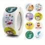 500pcs/roll Round Cartoon Animal Thank You Stickers For Teacher Rewards Sealing Diy Crafts Self-adhesive Labels