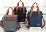 European Style Lunch Bag - Grey