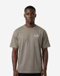 Signature A Boxy Taupe T-Shirt - XXL Brown