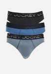 Jockey 3 Pk Graded Elastic Piped Brief - Multi