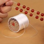 1960INCH ROLL Elastic String For Bracelets 50M 0.8MM Elastic Bracelet String Beading String Jewelry String Stretch Cord For Brac
