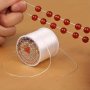 1960INCH/ROLL Elastic String For Bracelets 50M 0.8MM Elastic Bracelet String Beading String Jewelry String Stretch Cord For Bracelets Jewelry Making Cords String For Party