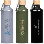 Serendipio Origen Aluminium & Bamboo Water Bottle 750ML