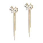 Goldair Gold Bow Detail Earrings