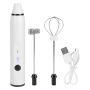 Electric Whisk Handheld MINI Foamer For Coffee Latte Hot Chocolate White
