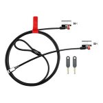 Twin Clicksafe Lock For All Dell Security Slots