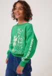 Cotton On License Dusty Fleece - Lcn Dis Green Splash mickey Squad Goals