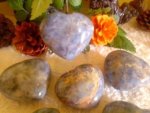 Blue Rose Quartz Heart Love