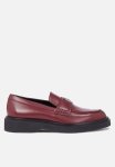 Calvin Klein Leather Loafer - Oxblood