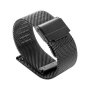 20MM 304 Stainless Steel Double Buckles Replacement Strap Watchband Black