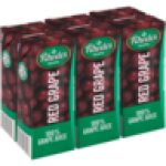 Rhodes Quality 100% Red Grape Juice 6 X 200ML