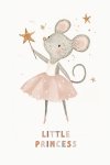Little Princess Mouse - Wall Art Print - A1