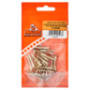 Brass Wood Screw 3.5 X 25MM 30-PACK